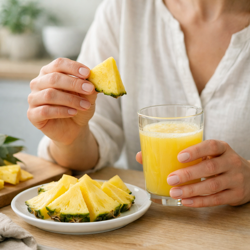 phụ nữ ăn dứa có tốt không